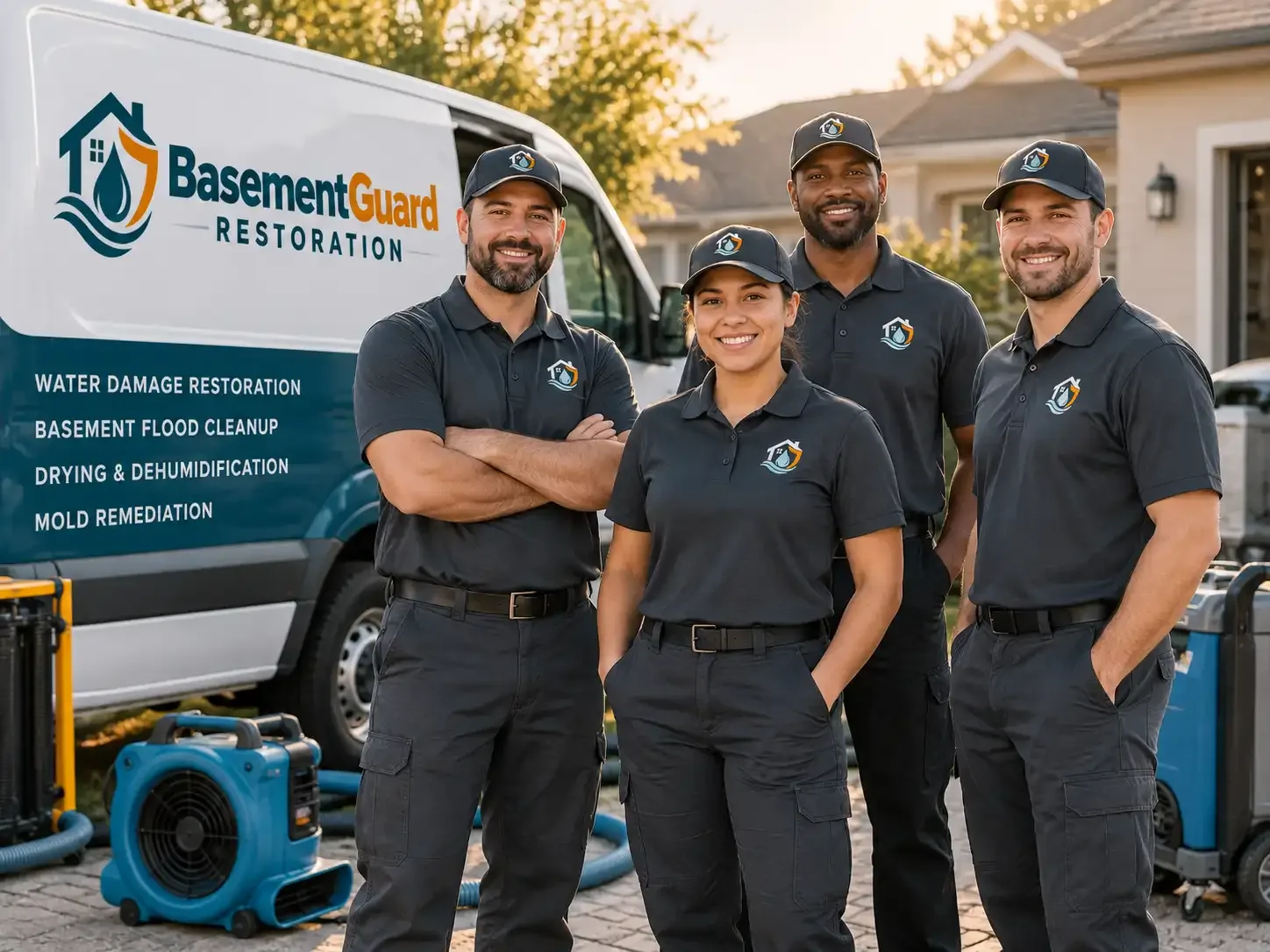 Basement Water Damage Restoration company in Hingham, WI